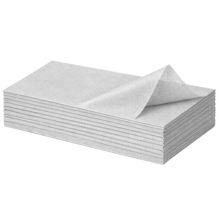 25 Coprimacchia TNT Grigio Perla 100x100 cm Alta Qualità