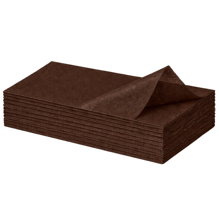 25 Coprimacchia TNT Marrone 100x100 cm Alta Qualità