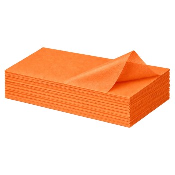 25 Coprimacchia TNT Arancione 100x100 cm Alta Qualità