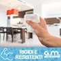 100 Pezzi - Bicchieri Acqua in Plastica Bianchi, 200 ml, Riciclabili, Extra Rigidi e Super Resistenti.