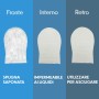 20 Manopole Saponate con Spugna Soffice e Interno Impermeabile