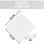 Tovaglia Monouso TNT 150x150 cm – Vari Colori – Coprimacchia